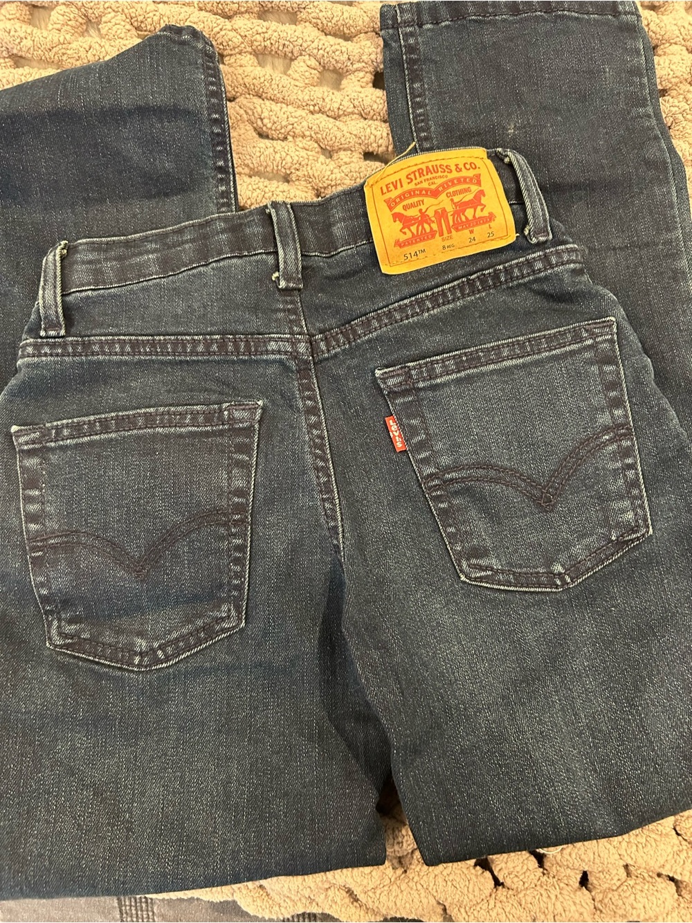 Boys Levi's Dark Blue Classic Fit